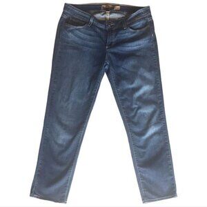 Paige Crop Jeans Denim 'Venice' Stretch Straight Leg 5 Pocket Size 29